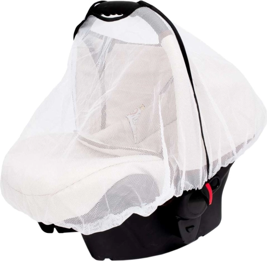 Universāls moskītu tīkls autosēdeklītim New Baby Basic, balts