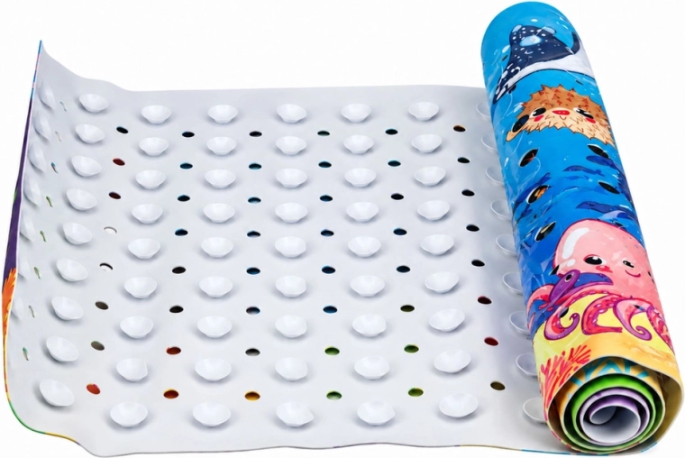 Non-slip attachment with suction cups