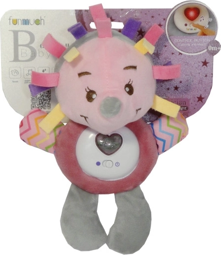 Plush Hedgehog with Light and Sounds for Babies