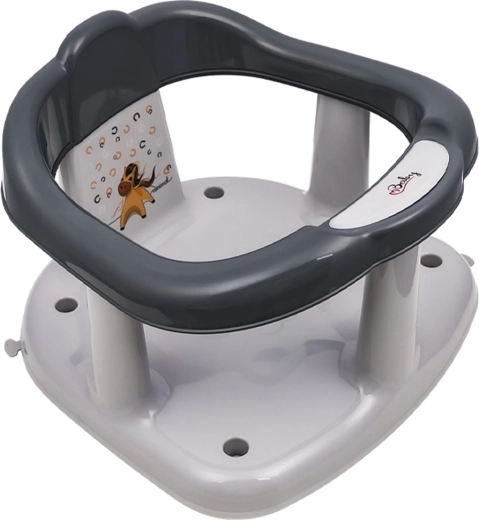 Maltex Minimal Pony Bath Seat – steel grey