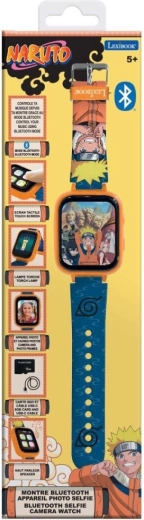 Bērnu viedpulkstenis Lexibook Naruto ar Bluetooth, kameru un 8GB karti