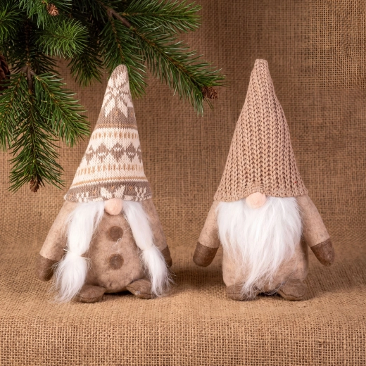 Textile gnome decoration 25 cm - 1 piece