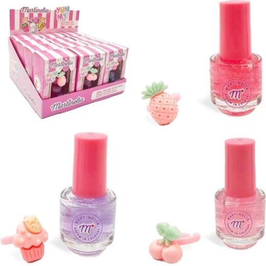 Nail Polish with Ring - 1 piece
