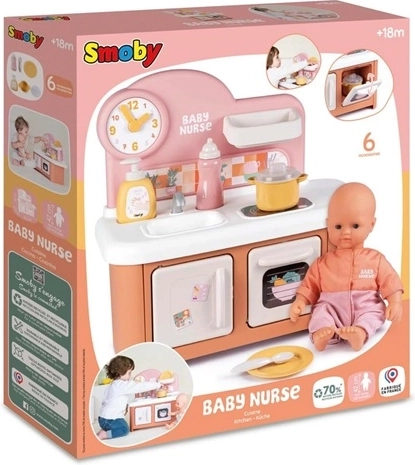 Bērnu virtuvīte Smoby Baby Nurse