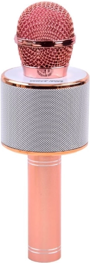 Izoxis karaoke microphone with speaker - 1 piece – Light Pink