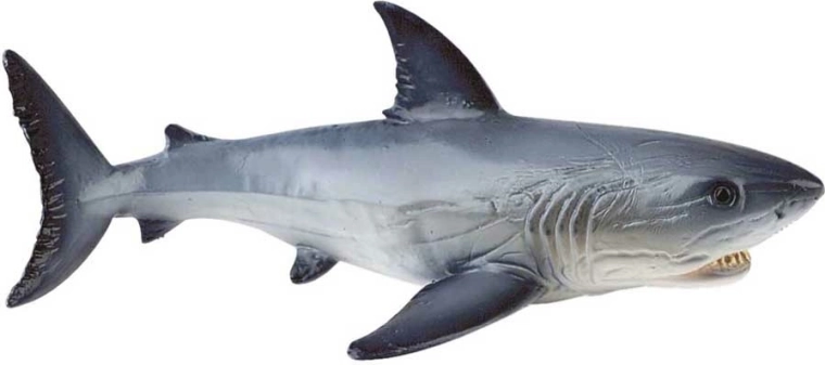 BULLYLAND great white shark figurine