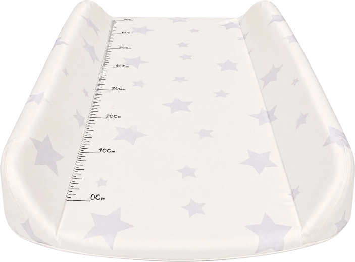 Safer changing thanks to raised edges