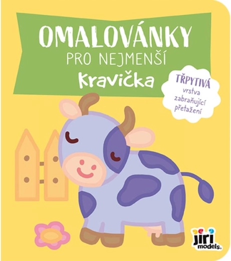 Krāsojamā grāmatiņa pašiem mazākajiem – gotiņa