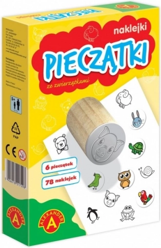 Mazie zīmogi un uzlīmes ar dzīvniekiem