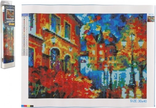 Norimpex diamond painting city stroll