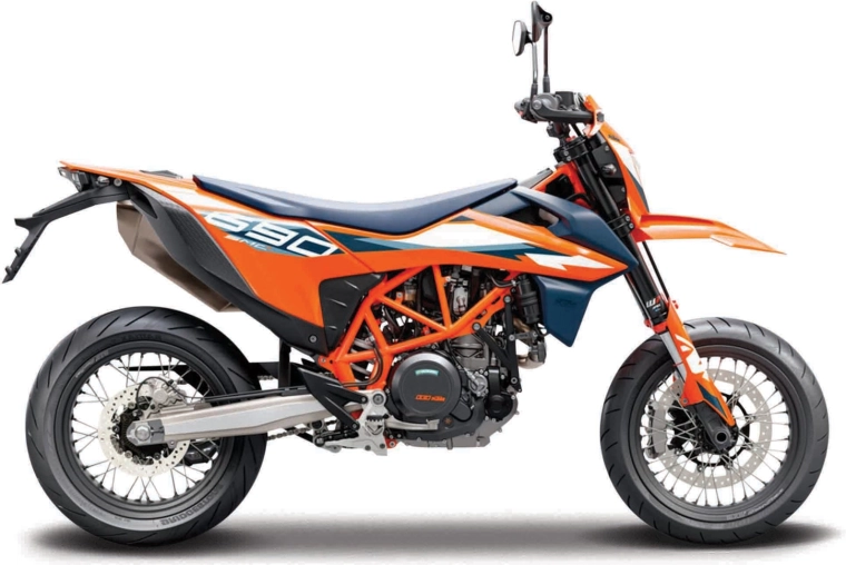 Maisto motocikls KTM 690 SMC R 2023 1:12