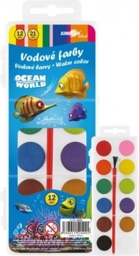 Akvareļkrāsas Ocean World ar otiņu