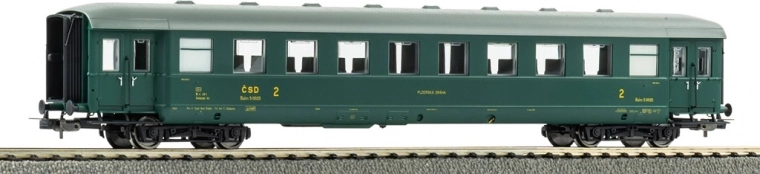 Piko express coach Balm 2nd class CSD, era III