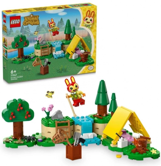 LEGO® Animal Crossing™ 77047 Bunnie un aktivitātes dabā