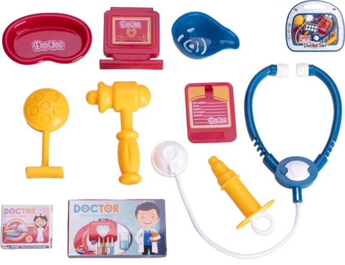 Little Doctor Set – Blue, 10-piece