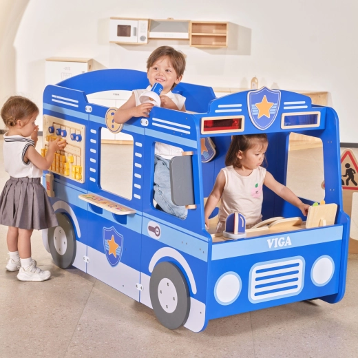 Spacious police station for role play