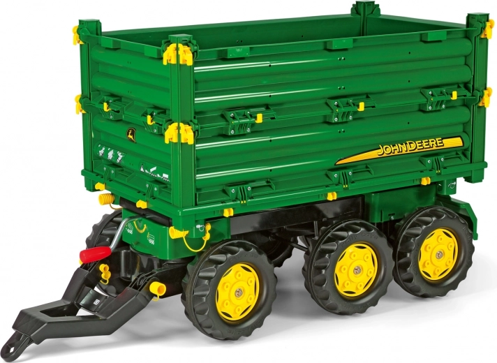Rolly Toys izgāžamā piekabe John Deere ar 3 asīm