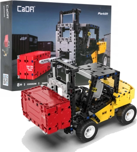 CaDA Forklift with Container