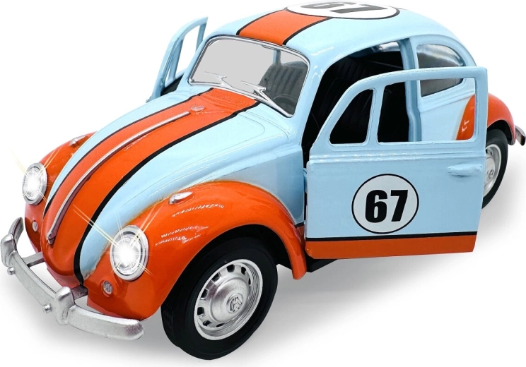 JAMARA Volkswagen Beetle 1967 Diecast 1:28 gaiši zils