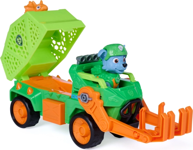Movable front grabber arm for rescue action
