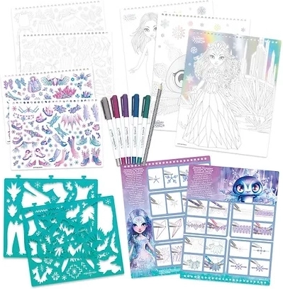 Šabloni, uzlīmes un flomāsteri bezgalīgām idejām