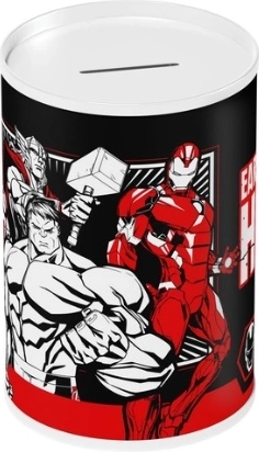 Metāla krājkasīte DIAKAKIS Avengers 10 × 15 cm