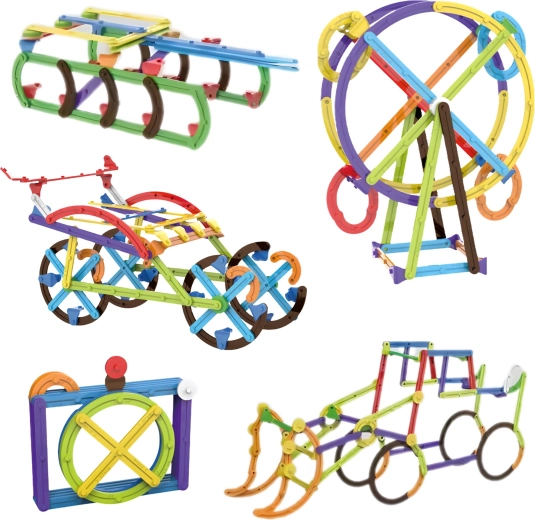 3D system for spatial constructions