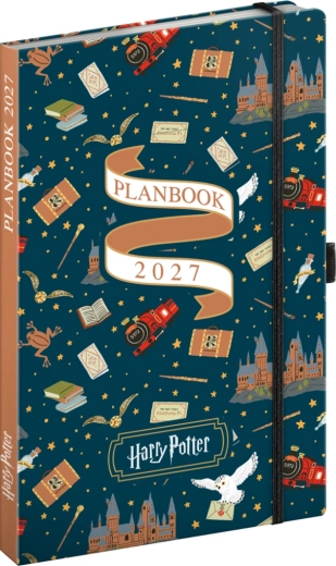 Notique planbook diary and notebook Harry Potter – Hogwarts Express 2027, 13 × 21 cm