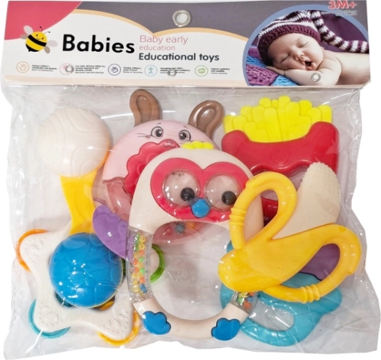 Baby Rattle and Teether Set