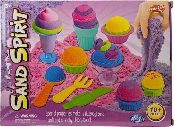 Kinetic Sand – Dessert Set with Molds and Accessories