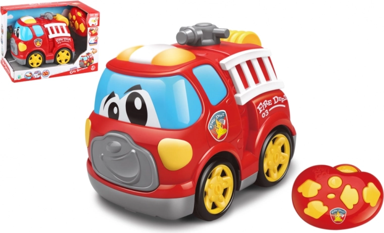 Kiddy Go! RC ugunsdzēsēju auto 2,4 GHz 19 cm