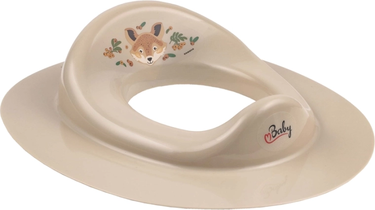 MALTEX toilet seat reducer The Nature Buddies hedgehog – Fox Beige