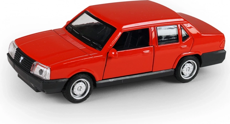 Metāla retro auto 13 cm ar atvilkšanas inerces mehānismu 1:32
