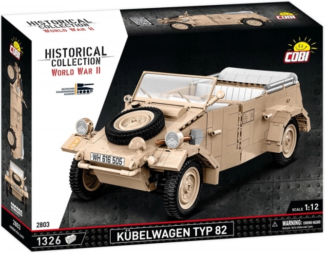 Kubelwagen Personenkraftwagen Type 82 konstrukcijas komplekts