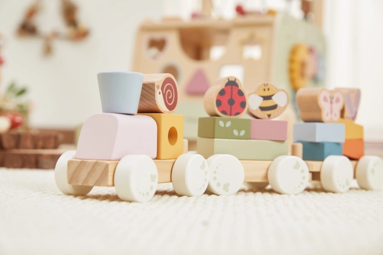 Soft colors and nature motifs