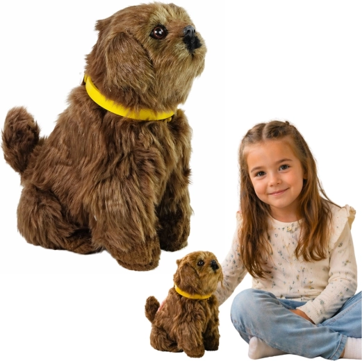Interactive Plush Dog That Barks and Wags Its Tail