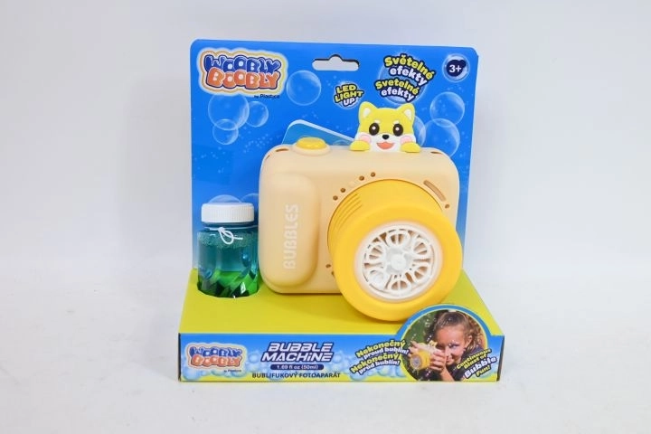 Woodyland W.Boobly Camera-Shaped Bubble Blower