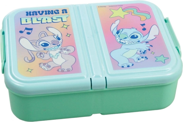 Daudzkameru uzkodu kārba Disney Stitch