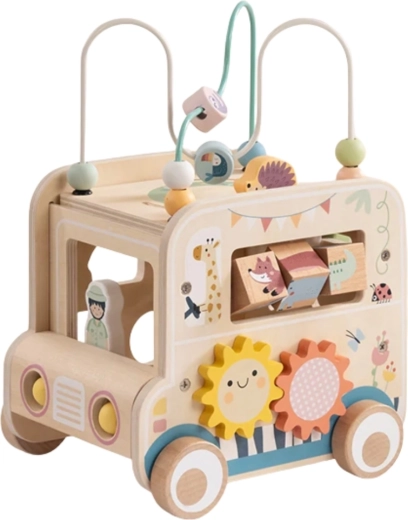 Formu šķirošana un griežami klucīši ar dzīvniekiem