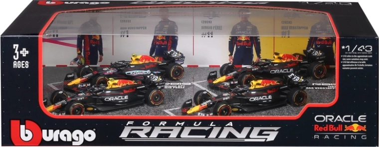 Limitēts 4 Red Bull Racing auto komplekts