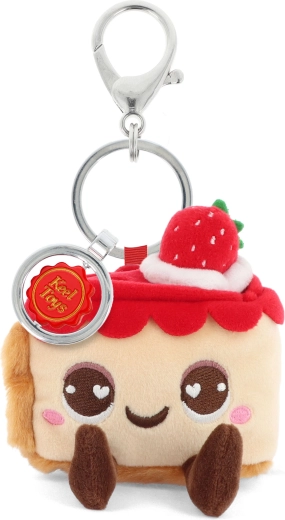 Keeleco bag charm Strawberry Cake 12 cm