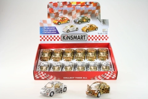 Metāla automašīnas modelis New Beetle 1:32