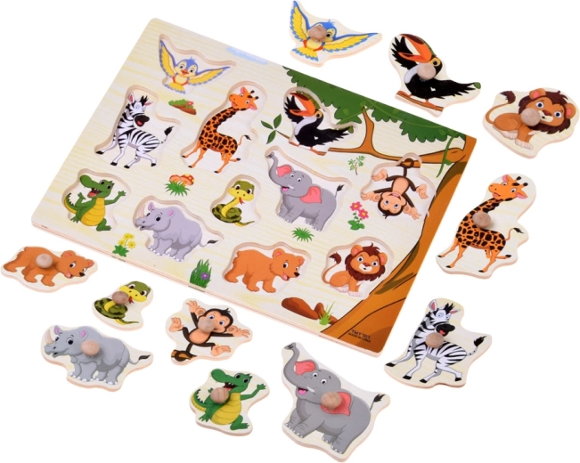 Jungle theme and 11 animals