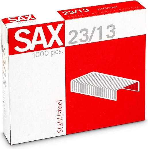 Skavotāja skavas SAX 23/13, cinkotas, 1000 gab.
