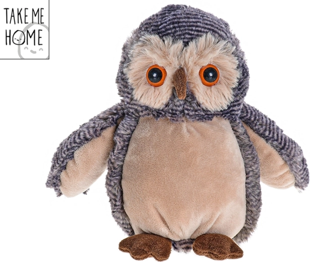 Plīša pūce TAKE ME HOME 18 cm zīdaiņiem
