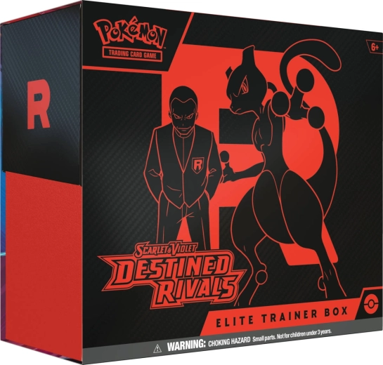 Pokémon TCG Scarlet & Violet: Destined Rivals elite treneru kaste