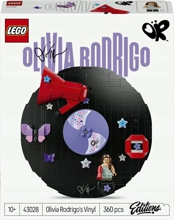 LEGO Editions Olīvijas Rodrigo vinila plate