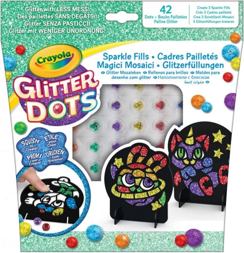 Crayola Glitter Dots Mosaic Frames – a sparkly creative set for kids