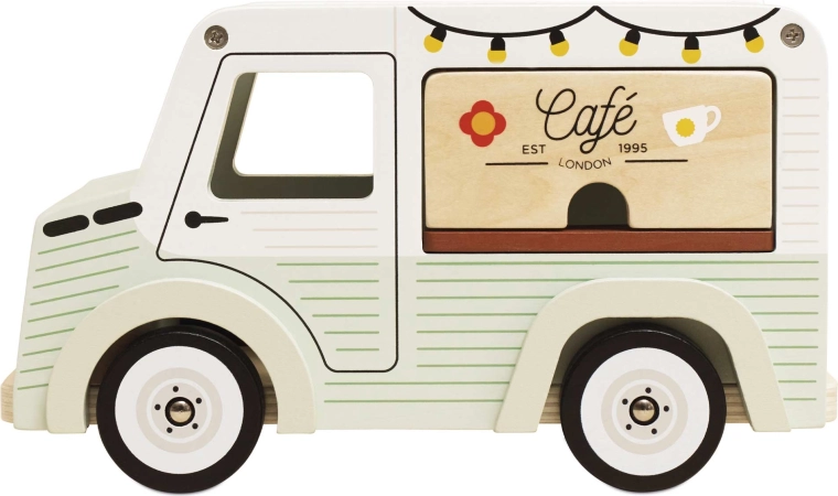 Le Toy Van koka retro koka rotaļu auto – pārvietojama kafejnīca bērniem