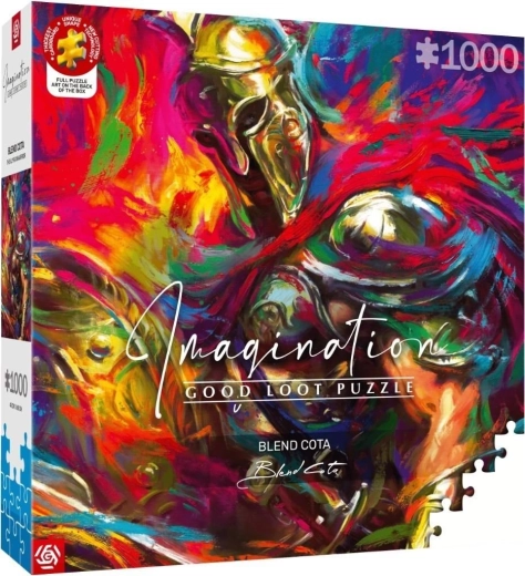 Good Loot puzle Imagination: Blend Cota – ilīriešu karotājs 1000 gab.